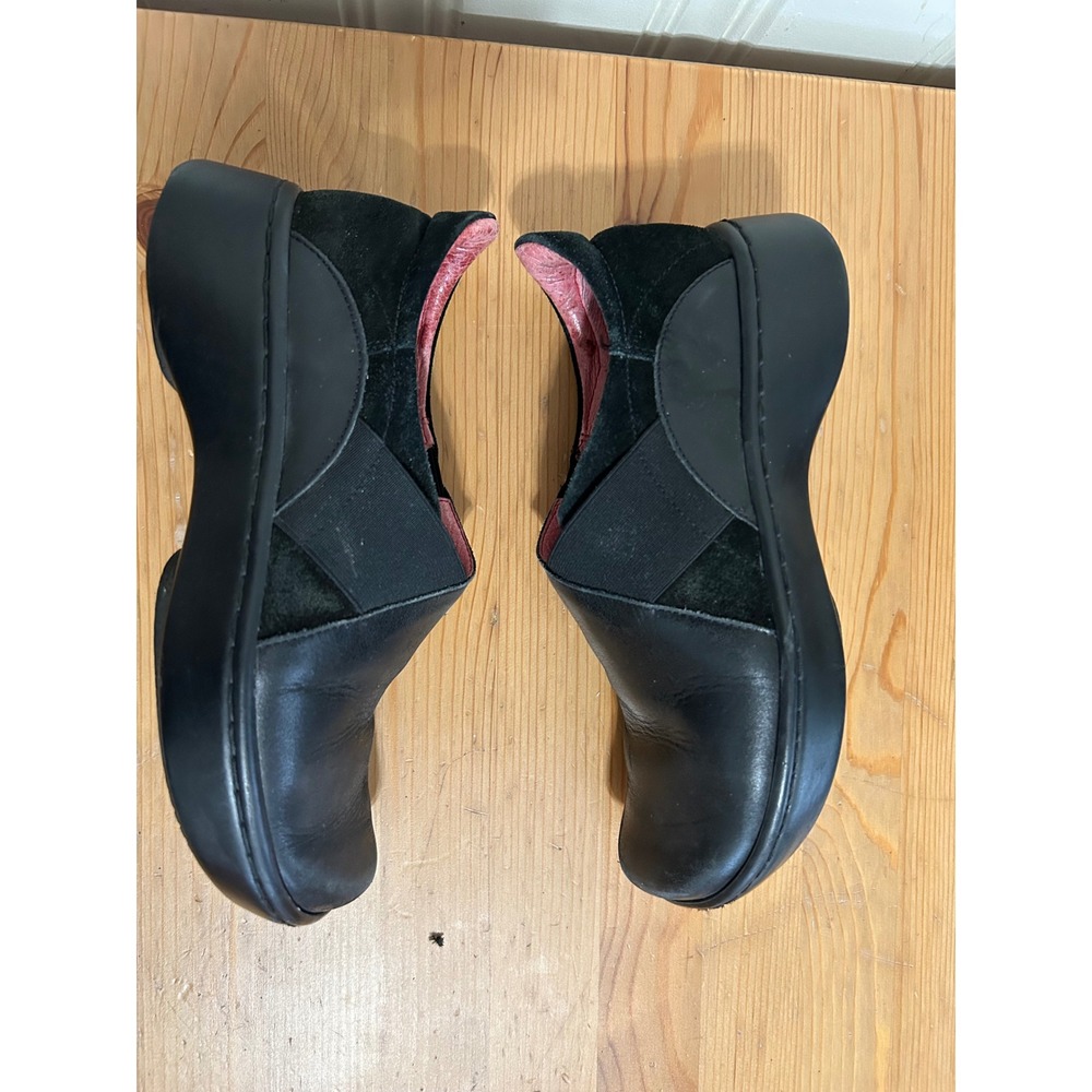 Naot Women Black Leather Slip On Comfort Shoes Size 36 US 5.5/6 Made in Israel - Picture 5 of 7
